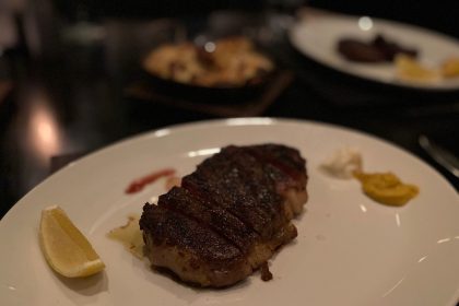 Rockpool Bar & Grill dry-aged beef.